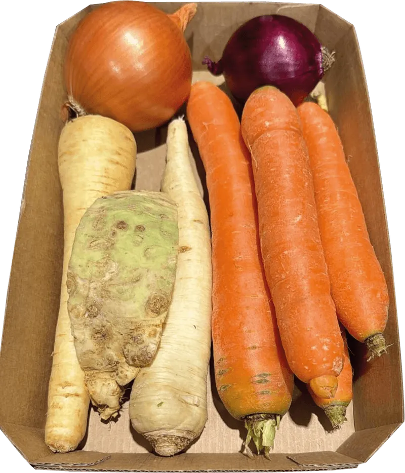 Legume la caserola: ceapa, morcov, telina, pastarnac, radacina patrunjel, 1 kg