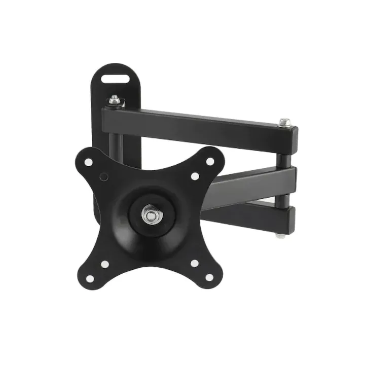 Suport tv ajustabil cu brat cu diagonala reglabil 10-26'', pentru tv LCD, LED plate sau curbate JRH®