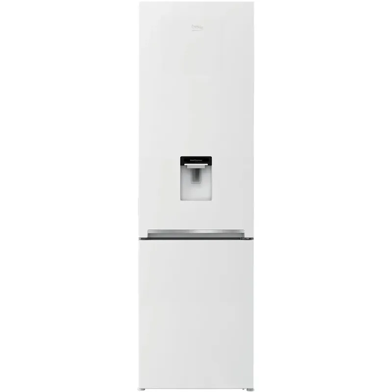 Combina frigorifica BEKO RCSA406K40DWN, 386 l, H 202.5 cm, Clasa E, dozator apa, alb