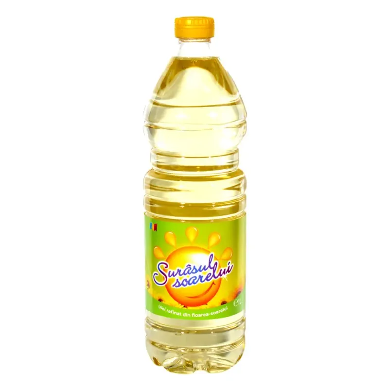 Ulei rafinat din floarea soarelui Surasul Soarelui, 1 l