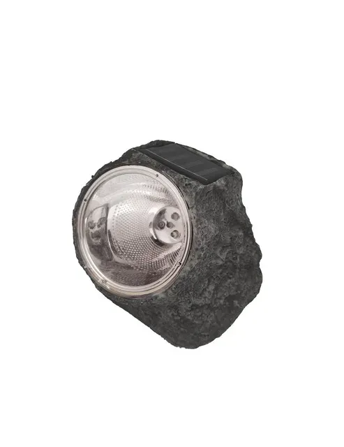 Lampa solara tip piatra decorativa cu LED alb Garden Star