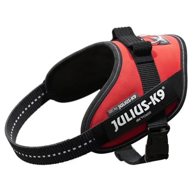 Ham pentru caini Julius-K9 IDC Power, 40 - 53 cm, 4 - 7 kg, marimea XS, rosu