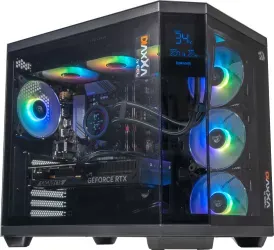 PC Gaming DiaxXa EVO AMD Ryzen 7 9800X3D 32GB DDR5 SSD 2TB M.2 NVMe NVIDIA GeForce RTX 5090 32GB GDDR7 512 bit DLSS 4