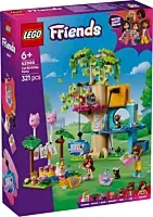 LEGO Friends Petrecere de ziua de nastere a pisicii si casuta in copac 42666