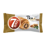 Croissant cu dubla umplutura crema de arahide si cacao 7 Days, 80 g