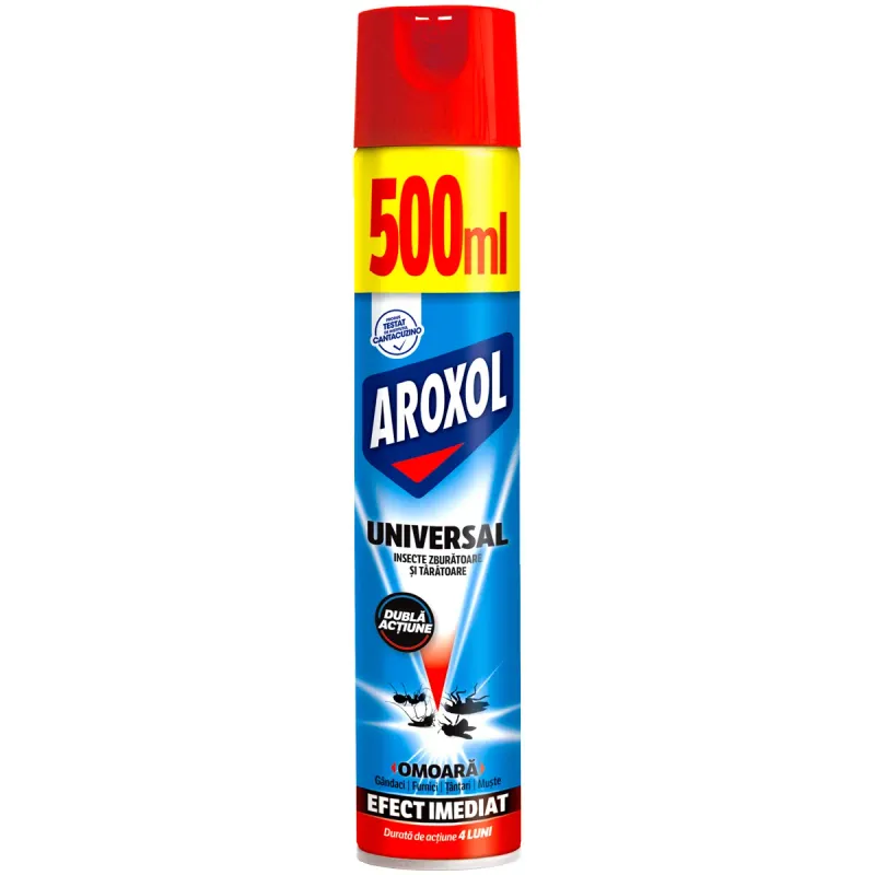 Spray insecticid universal Aroxol, 500 ml