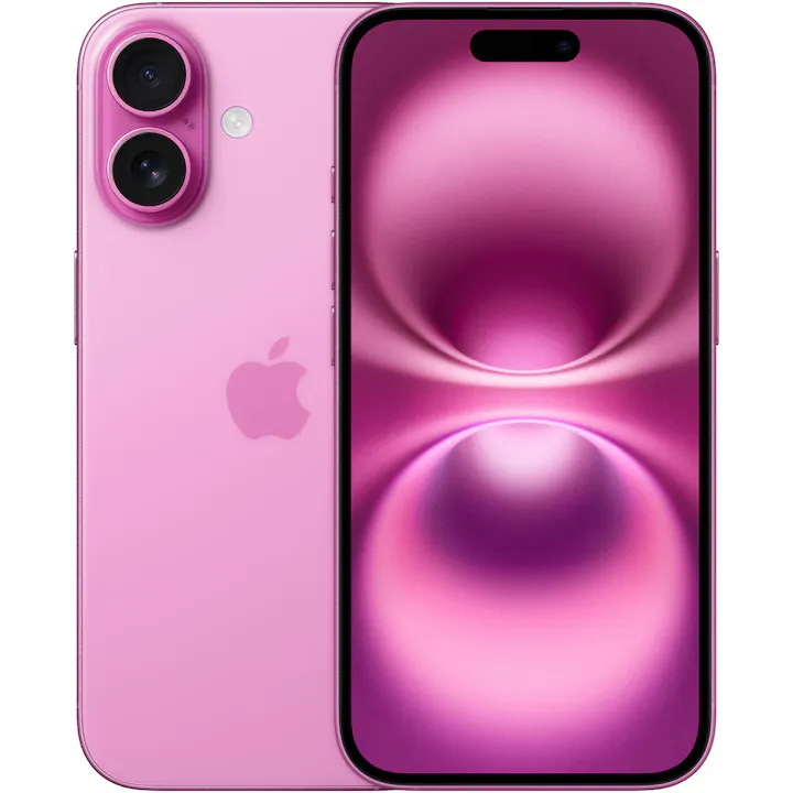 Apple iPhone 16, 256GB, 5G, Pink