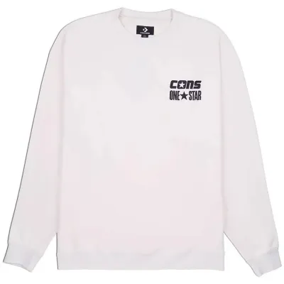 Bluza barbati Converse Cons One Star Crew Sweatshirt
