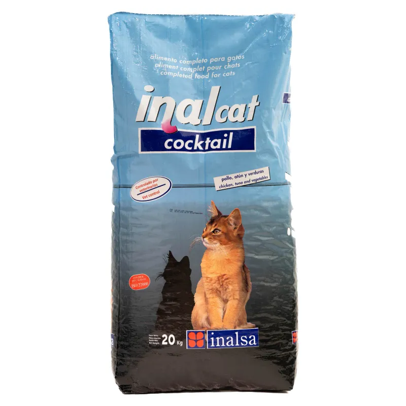 Hrana Uscata Pentru Pisici Adulte, Inalcat Cocktail, Pasare si Peste, 20 Kg