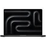Apple MacBook Pro 16.2", cu procesor Apple M4 Max, 16 nuclee CPU si 40 nuclee GPU, 64 GB RAM, 2TB SSD, Space Black, Tastatura internationala