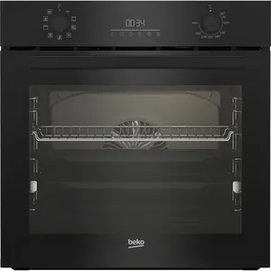 Cuptor incorporabil BEKO BBIM18302BCSE, Electric, Autocuratare SteamShine, 72 l, Clasa A+, negru