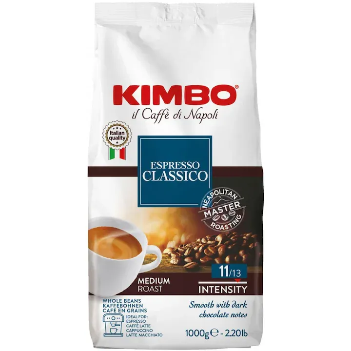 Cafea boabe, Kimbo Classico Espresso, 1 kg
