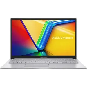 Laptop ASUS VivoBook 15 R1504VA-BQ552, Intel Core 7-150U pana la 5.4GHz, 15.6" Full HD, 16GB, SSD 1TB, Intel Graphics, Free DOS, Cool Silver
