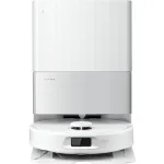 Robot de aspirare Roborock Qrevo 5AE W, aspirator si mop cu statie de golire automata, 12.000 Pa, baterie 5200 mAh, autonomie 180 min, navigatie LiDAR, recipient praf 470 ml, FlexiArm Edge Mopping, Sistem anti-incalcire, Fast Charging, alb