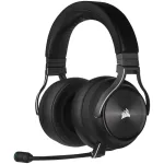 Casti Gaming Corsair Virtuoso, Iluminare RGB, Wireless XT, Negru
