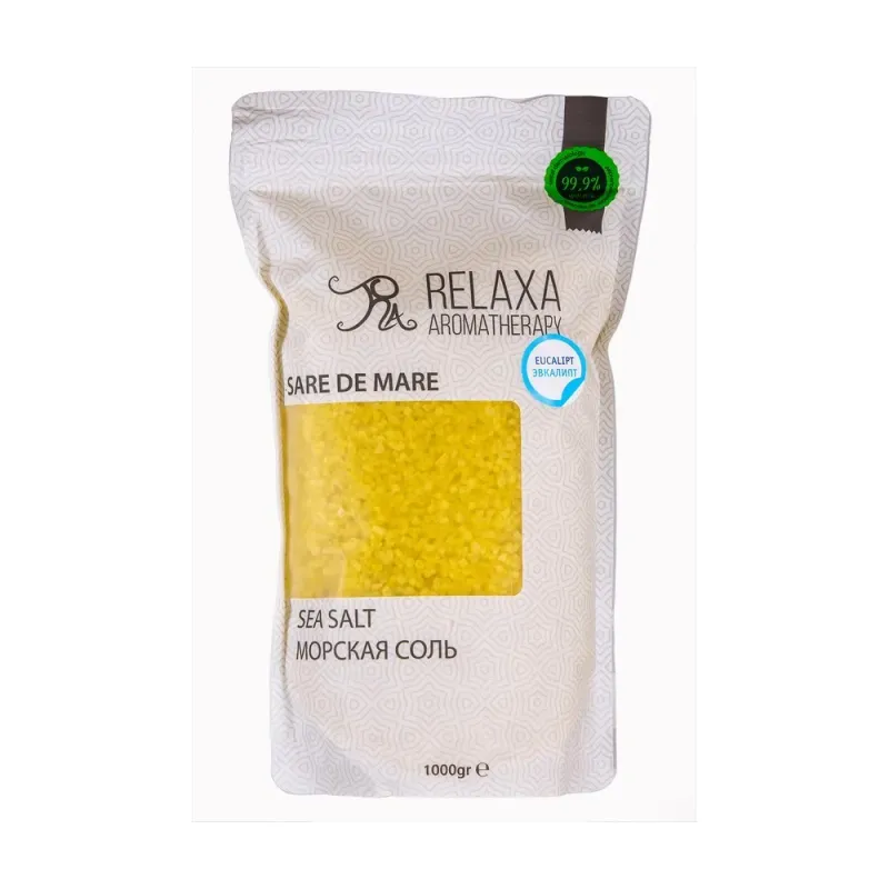 Sare de baie cu Eucalipt Relaxa Aromatherapy, 1kg