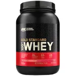 Proteine din zer, pudra proteica Optimum Nutrition, ON 100% Whey Gold Standard, aroma capsuni,780g