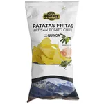 Chips din cartofi cu ulei de masline, sare de Himalaya si quinoa 150g