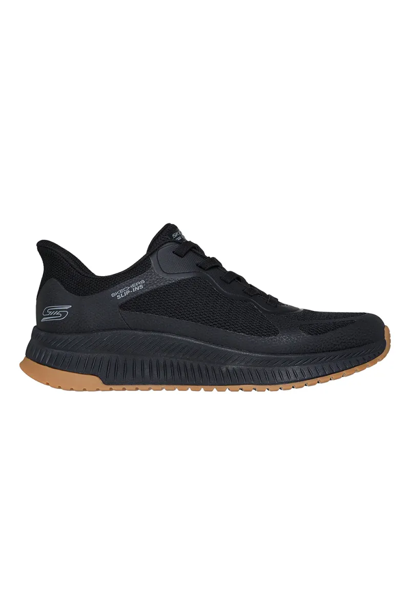 Skechers, Pantofi sport Slip-ins™ Bobs Squad 4, Negru, Gri inchis, 39.5