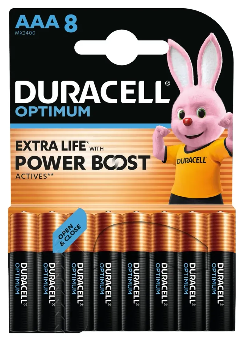 Baterie Duracell Basic AAAK8