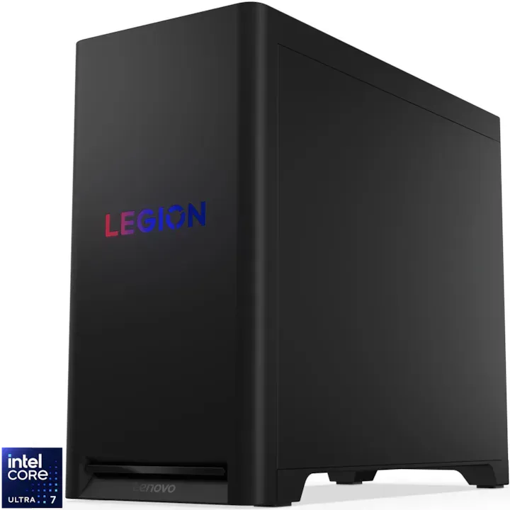 Sistem Desktop Gaming LENOVO Legion T5 30IAX10, Intel Core Ultra 7 255HX pana la 5.2GHz, 16GB, SSD 1TB, NVIDIA GeForce RTX 5060 Ti 8GB, Free Dos