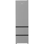 Combina frigorifica Beko B3RGNA354HXB1, 351 l, No Frost, HarvestFresh, AeroFlow, Kitchen Fit, Clasa E, 203.5 cm, Inox Look