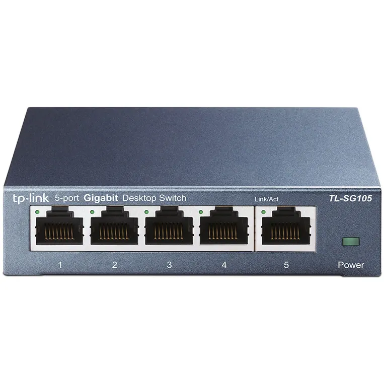 Switch TP-LINK TL-SG105, 5 x 10/100/1000Mbps