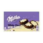 Biscuiti cu ciocolata alba Milka Choco Mini Stars, 150 g