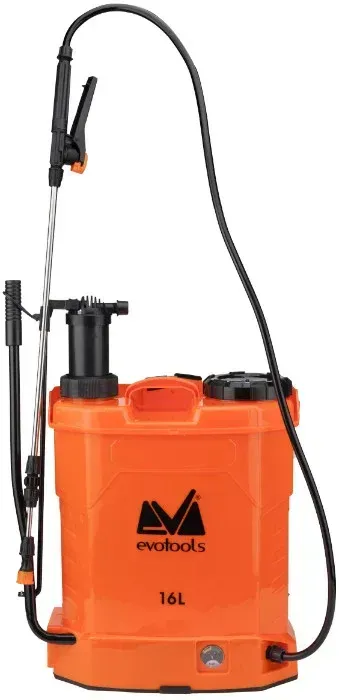 Pompa de stropit cu acumulator EvoTools, 16 l