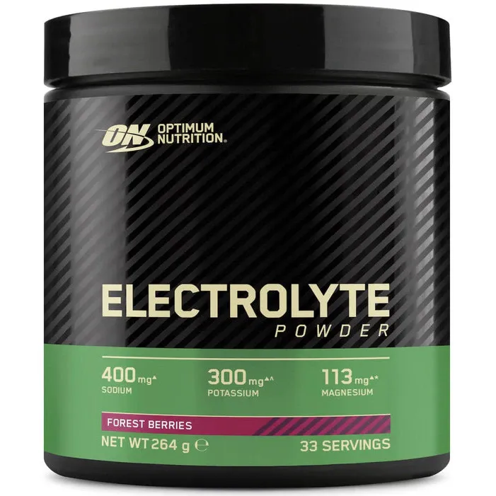 Electroliti + magneziu, potasiu, calciu, sodiu, Optimum Nutrition ON ELECTROLYTES, aroma fructe de padure, 264g