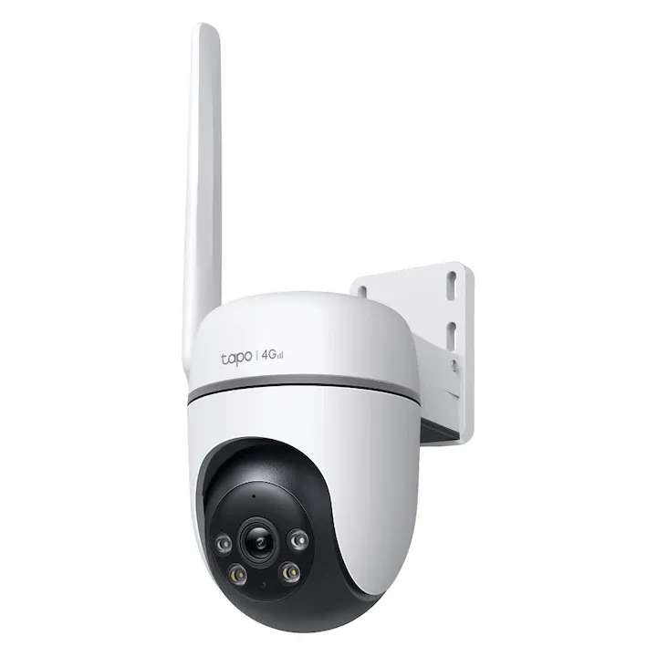 Camera de supraveghere TP-Link TC40GW, Tapo, exterior, 4G LTE, FullHD, IP66, 12VDC