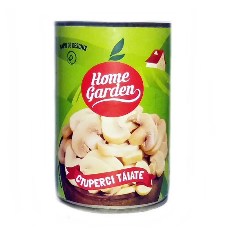 Ciuperci taiate Home Garden, 400 g