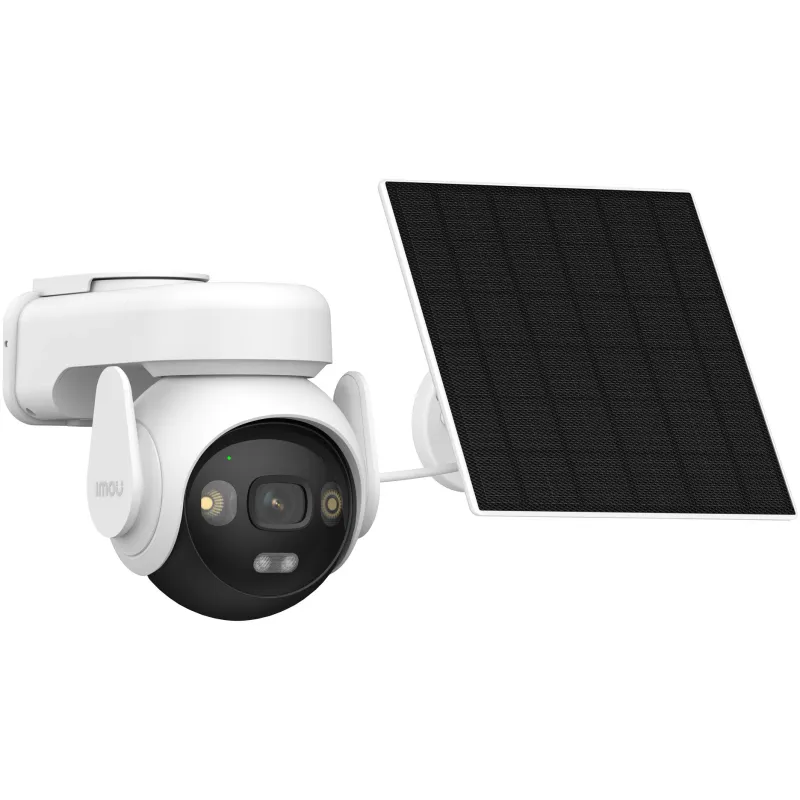 Kit Camera de supraveghere Wireless cu Panou Solar IMOU AOV PT 4G, 5MP, 2880x1620, Smart AI Detection, Smart Tracking, Always-on Video Tech, Battery 10000 mAh, Two-Way Talk, ONVIF, IP66