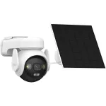 Kit Camera de supraveghere Wireless cu Panou Solar IMOU AOV PT 4G, 5MP, 2880x1620, Smart AI Detection, Smart Tracking, Always-on Video Tech, Battery 10000 mAh, Two-Way Talk, ONVIF, IP66