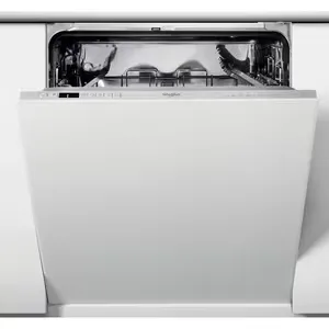 Masina de spalat vase incorporabila WHIRLPOOL WRIC 3C26 P, 14 seturi, 8 programe, 60 cm, Clasa E, panou comanda argintiu