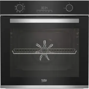 Cuptor incorporabil BEKO BBIE13301XMP, Electric, Autocuratare pirolitica, 72 l, Clasa A, negru