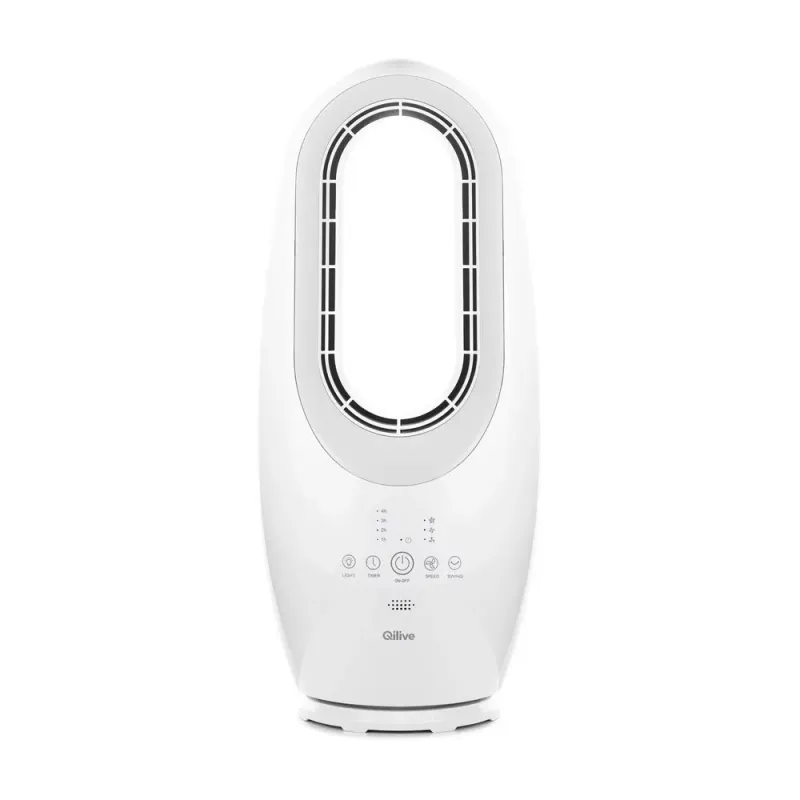 Ventilator turn Qilive Q.6872, 45 W, 3 viteze, alb