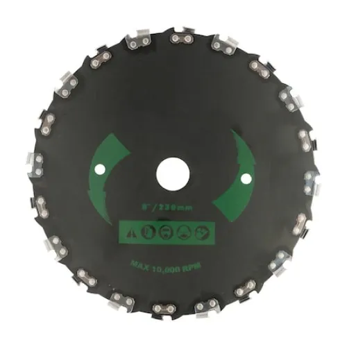 Disc Motocoasa cu Dinti Lant Drujba, 230mm, 20 dinti