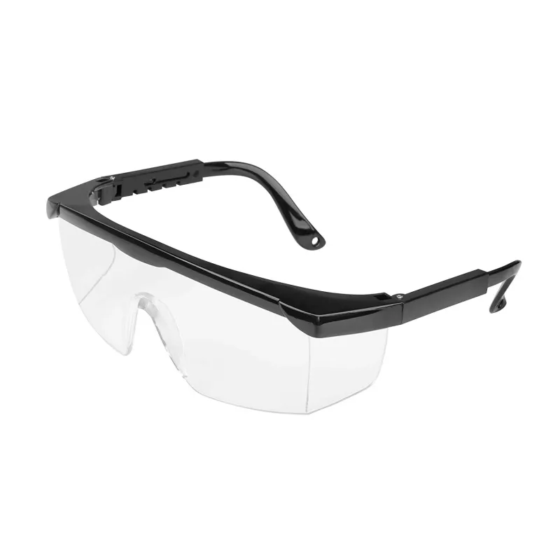 Ochelari de protectie laterala si frontala cu reglaj, rama neagra