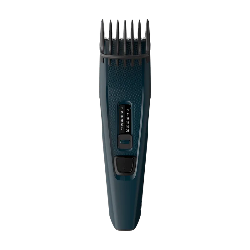 Aparat de tuns Philips HairClipper HC3505, sistem Dual Cut, 13 setari, albastru