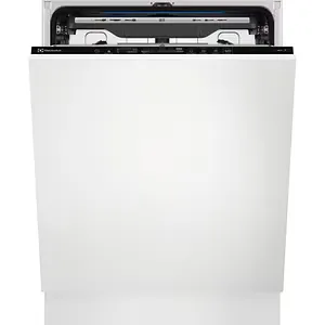 Masina de spalat vase incorporabila ELECTROLUX EEG88700W, 14 seturi, 8 programe, 60 cm, Clasa A, panou comanda negru