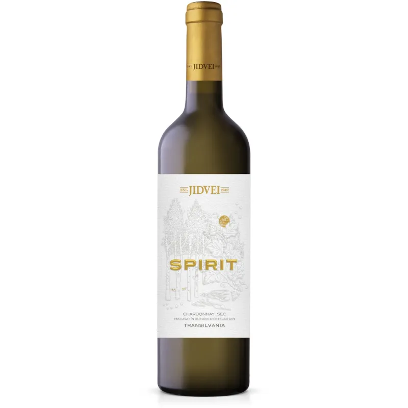 Vin alb sec Jidvei Spirit, Chardonnay, 0.75 l