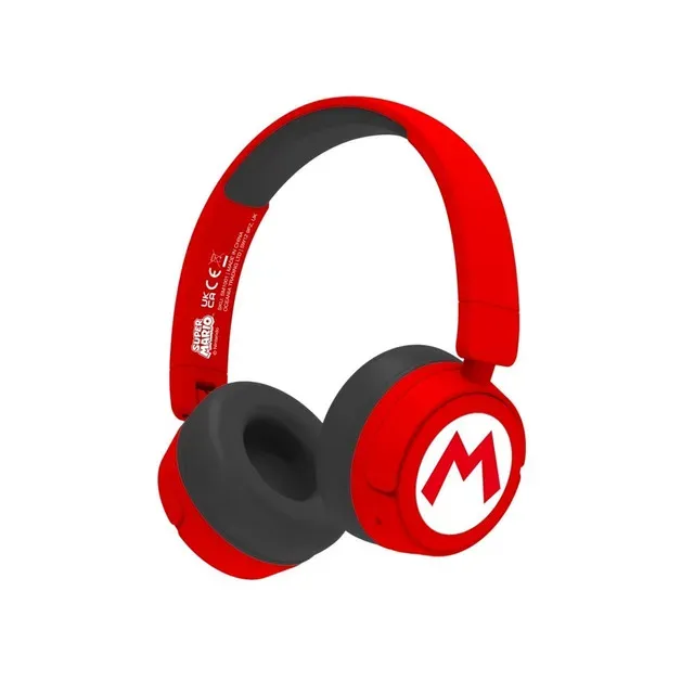 Casti fara fir pentru copii OTL Super Mario, bluetooth 5.1, autonomie 24 ore