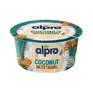 Produs fermentat din cocos cu caramel sarat Alpro, 120 g