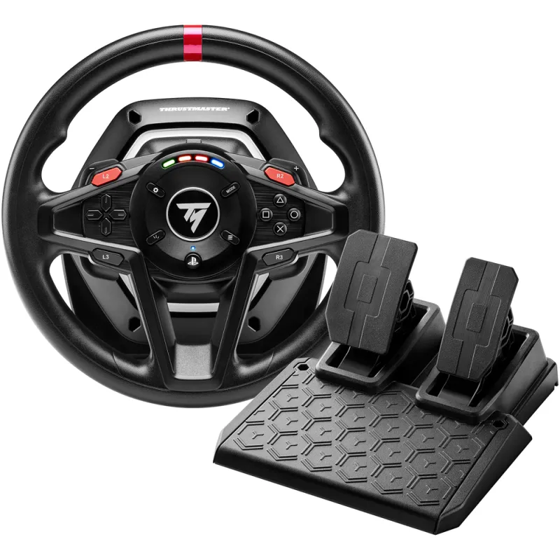 Volan gaming THRUSTMASTER T128P, PS5/PS4/PC, negru
