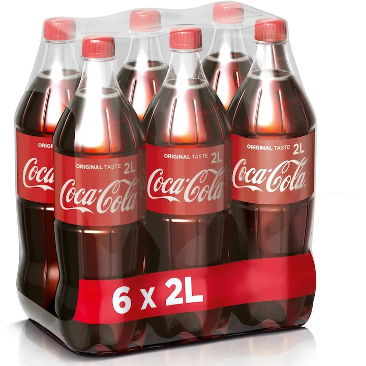 Bautura Carbogazoasa Coca-Cola Gust Original, Pet 6 x 2l
