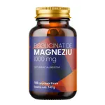 Bisglicinat de magneziu, 1000 mg, 100 comprimate filmate, Laboratoarele Remedia