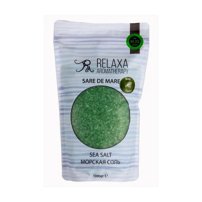 Sare de baie cu Brad Relaxa Aromatherapy, 1kg