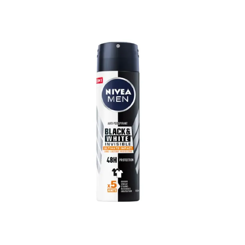 Deodorant spray masculin Nivea invisible Ultimate Impact, 150 ml