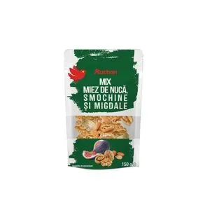 Mix de nuca, smochine si migdale Auchan, 150 g